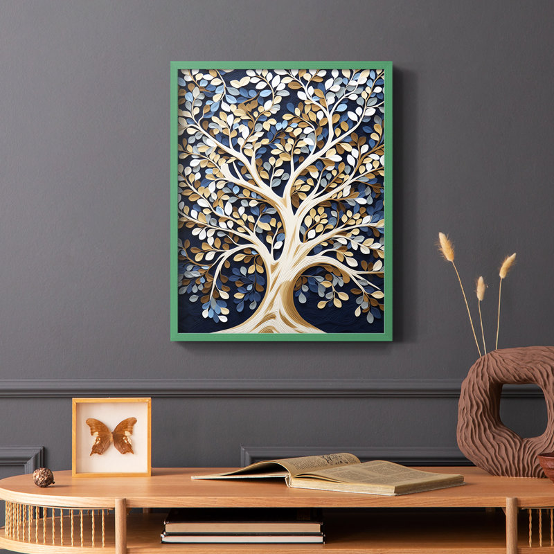 ◆TOSO◆ウッドブラインド◆W840×H1250◆O-2505BL30◆ Winston Porter LANDSCAPES Series CLXXI -Premium Framed Print